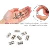 Swpeet 48Pcs 2020 Series Nickel-Plated Roll-in Spring T-Nut Assortment-2