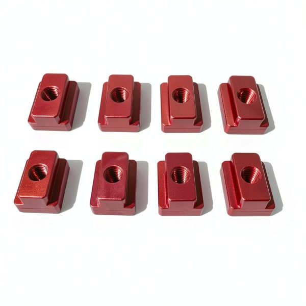 JMSMSH T-Slot Nut 3/4" Red Oxide Finish 5/8-11 Thread 8pcs Set-1