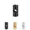 M6 x 20mm Barrel Cross Dowels Slotted Nut Glarks Duty 40pcs Black-1