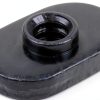 25 Packs 1/4"-20 Threaded Centered Slide in Economy T Nuts, Applicable to T Track Accessories Hardware Nuts for Aluminum Extrusion Profile Rail or Base Aluminum Extrusion (Black)-3
