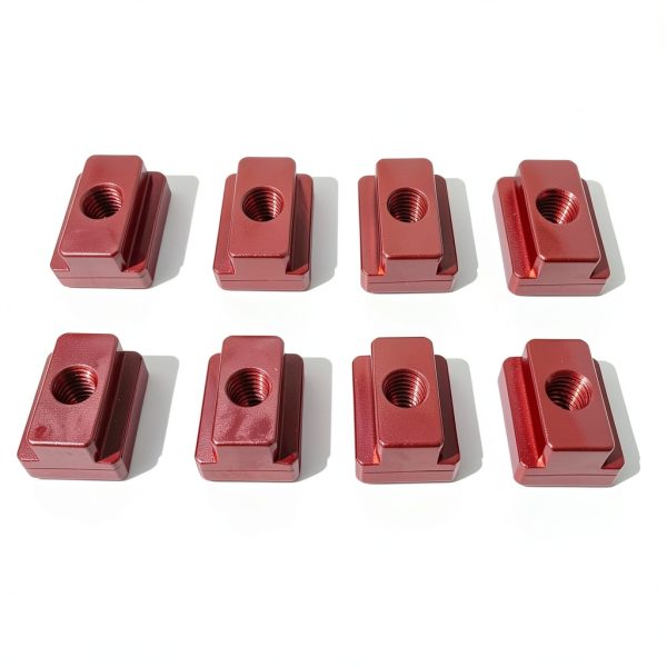JMSMSH T-Slot Nut 3/4" Red Oxide Finish 5/8-11 Thread 8pcs Set-0