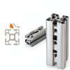 Swpeet 48Pcs 2020 Series Nickel-Plated Roll-in Spring T-Nut Assortment-3