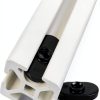 25 Packs 1/4"-20 Threaded Centered Slide in Economy T Nuts, Applicable to T Track Accessories Hardware Nuts for Aluminum Extrusion Profile Rail or Base Aluminum Extrusion (Black)-5