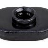 25 Packs 1/4"-20 Threaded Centered Slide in Economy T Nuts, Applicable to T Track Accessories Hardware Nuts for Aluminum Extrusion Profile Rail or Base Aluminum Extrusion (Black)-2
