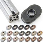 20Pcs 1/4-20 Centered Sliding T-Nuts for 10 Series Aluminum Extrusions-0