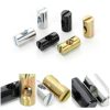 M6 x 20mm Barrel Cross Dowels Slotted Nut Glarks Duty 40pcs Black-3