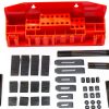 T Slot Clamping Kit 52Pc M6 Slots LLDSIMEX Hardened Steel Zinc Finish-2
