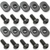 1/4-20 Black T Slot Nuts 20 Pack - CHUAN JING T-Slot Bolts-0