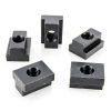 M12 T-Slot Nut,Black Oxide Finish,Grade 8.8,0.47" Threads,Slot Width 14mm,Slot Depth 8mm,Total Depth 16mm,Pack of 5-0