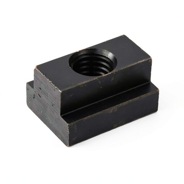 M12 T-Slot Nut,Black Oxide Finish,Grade 8.8,0.47" Threads,Slot Width 14mm,Slot Depth 8mm,Total Depth 16mm,Pack of 5-4