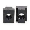 M12 T-Slot Nut,Black Oxide Finish,Grade 8.8,0.47" Threads,Slot Width 14mm,Slot Depth 8mm,Total Depth 16mm,Pack of 5-2