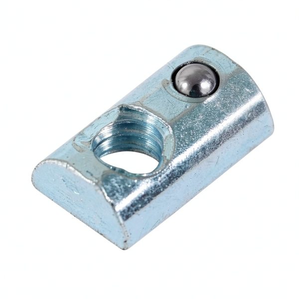 5/16-18 steel roll T-nut with ball spring Abeicy 20 Pack-3