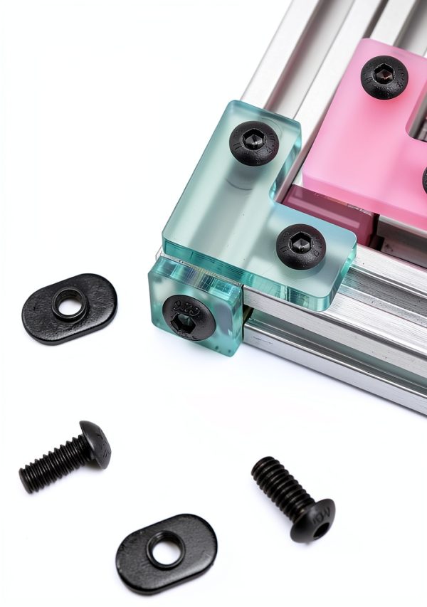 1/4-20 Black T Slot Nuts 20 Pack - CHUAN JING T-Slot Bolts-4
