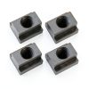 3/8‑16 Threaded T‑Slot Nuts Abeicy Black Oxide Finish, 4‑Piece Set-0