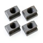 3/8‑16 Threaded T‑Slot Nuts Abeicy Black Oxide Finish, 4‑Piece Set-0