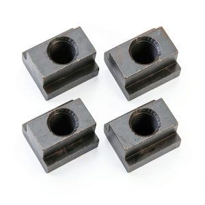 3/8‑16 Threaded T‑Slot Nuts Abeicy Black Oxide Finish, 4‑Piece Set-0