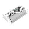 T Nuts 20PCS 1/4-20 Steel Roll In Ball Spring Xelsluthe T Slot Nuts-1