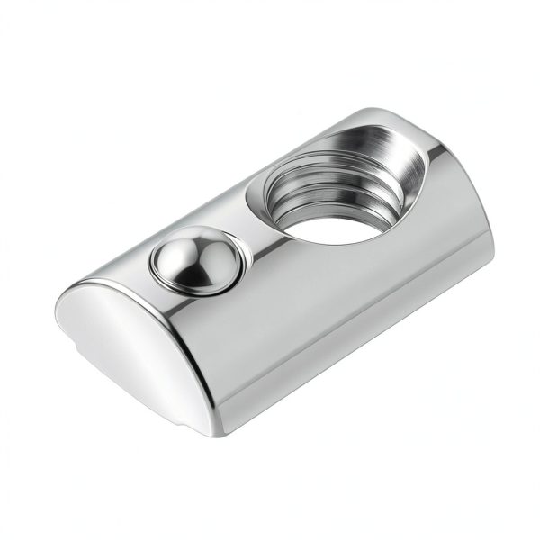 T Nuts 20PCS 1/4-20 Steel Roll In Ball Spring Xelsluthe T Slot Nuts-1