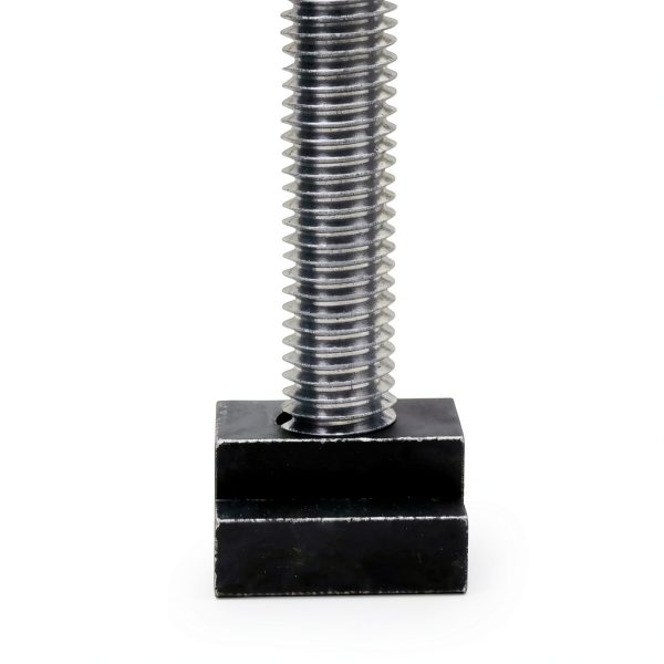 Wulankd T-Slot Nut Black Oxide Finish 1/2-13 Thread 5/8 Slot 4 Pack-4