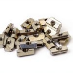 T Slot Nuts 25 Pack with Screws for MakerBeam 10x10mm A2 Stainless-0