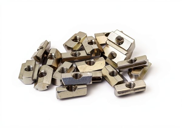 T Slot Nuts 25 Pack with Screws for MakerBeam 10x10mm A2 Stainless-0