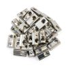 M8 Thread T Spring Nut by Mergorun - Silver Aluminum Slot, Pack of 30-0