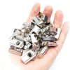50 Packs M8 Thread T Spring Nut,Roll in T-Nut with Ball Spring,European Standard 40 Series Aluminum Slot Carbon Steel-2
