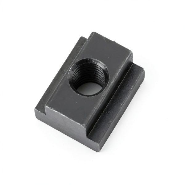 M8 T Slot Nuts 5-Pack Walfront 45 Steel Black Oxide Extrusions-1