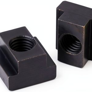 T-Slot Nut 4PC Set Black Oxide 3/8-16 Thread Table Slot 1/2 LLDSIMEX-0