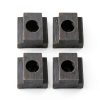 Wulankd T-Slot Nut Black Oxide Finish 1/2-13 Thread 5/8 Slot 4 Pack-0