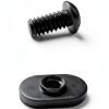 1/4-20 Black T Slot Nuts 20 Pack - CHUAN JING T-Slot Bolts-2
