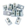 5/16-18 steel roll T-nut with ball spring Abeicy 20 Pack-1